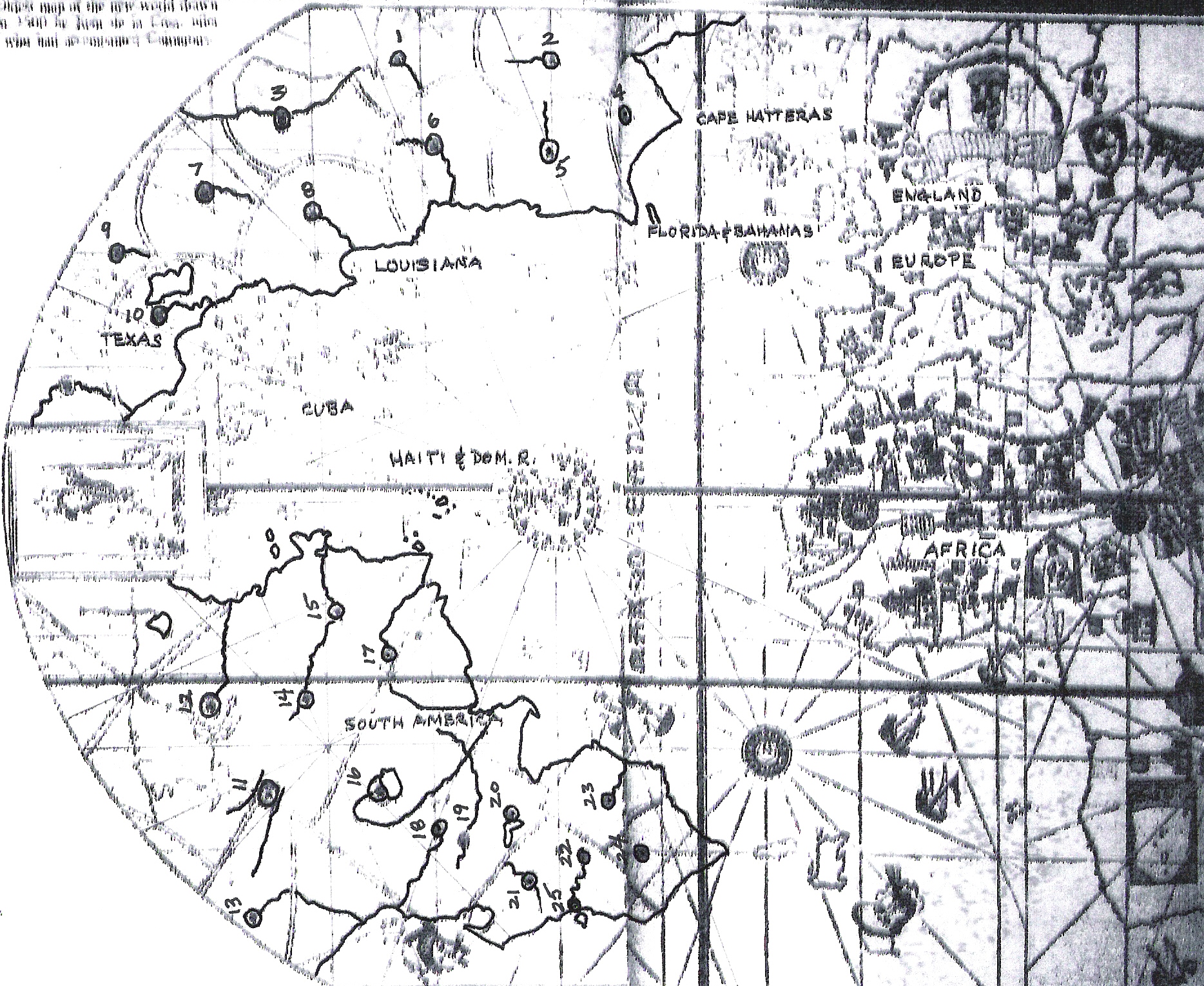 Juan de la Cosa Map